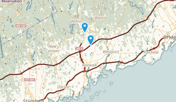 Norwalk, Connecticut Map