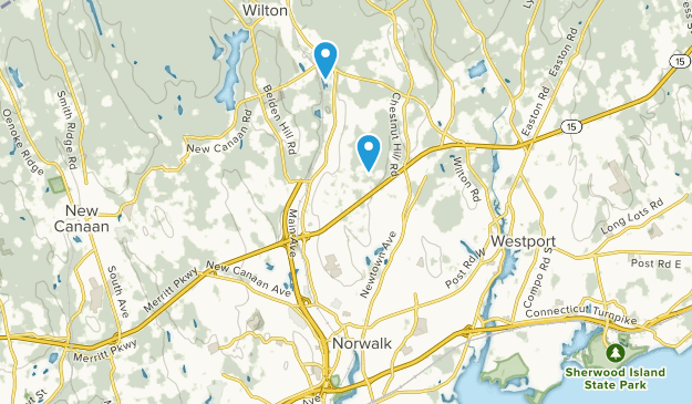 Norwalk, Connecticut Map