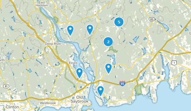 Old Lyme, Connecticut Map