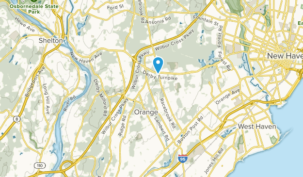 Orange, Connecticut Map