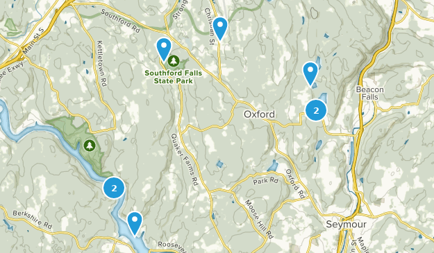 Oxford, Connecticut Map