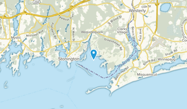 Pawcatuck, Connecticut Map