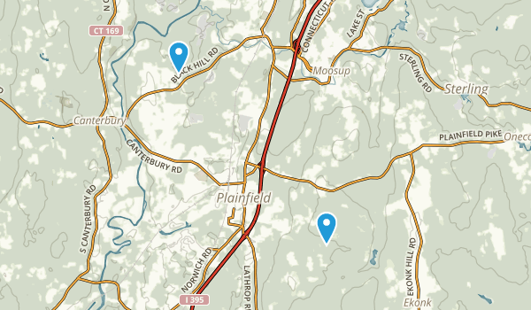 Pdf map Plainfield Connecticut