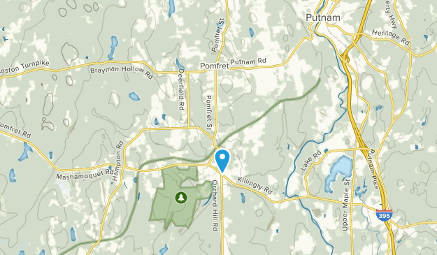 Pomfret Center, Connecticut Map