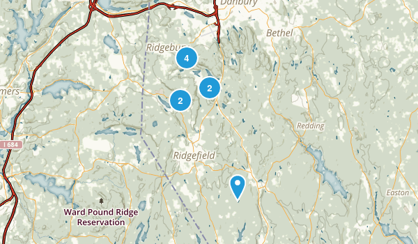 Ridgefield, Connecticut Map