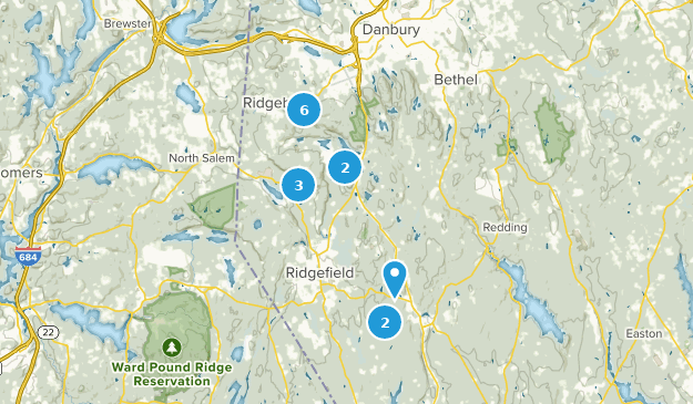 Ridgefield, Connecticut Map