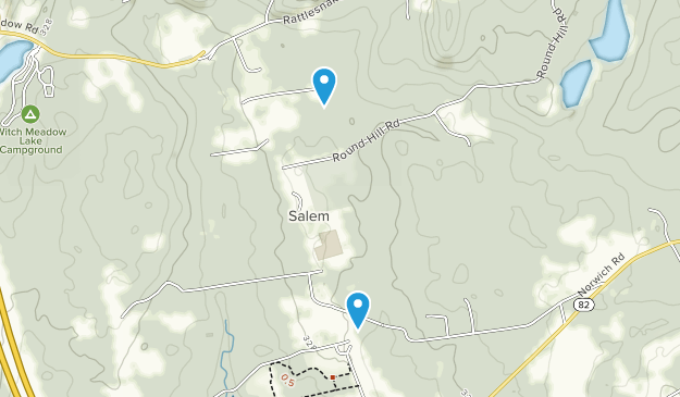 Salem, Connecticut Map