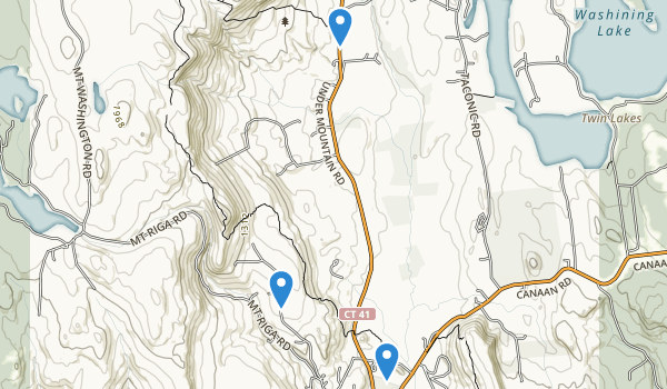 Salisbury, Connecticut Map