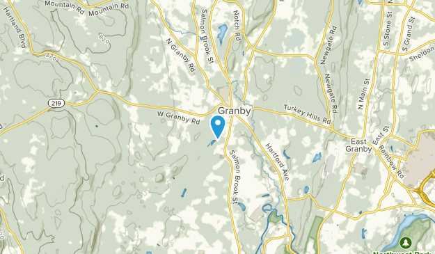 Salmon Brook, Connecticut Map