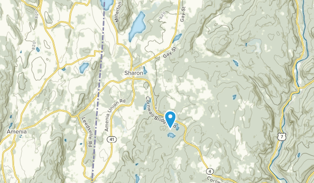 Sharon, Connecticut Map