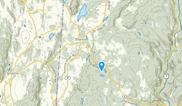 Sharon, Connecticut Map