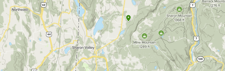 Map Of Sharon Connecticut