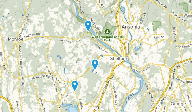 Shelton, Connecticut Map
