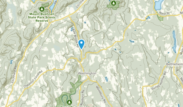 Washington, Connecticut Map