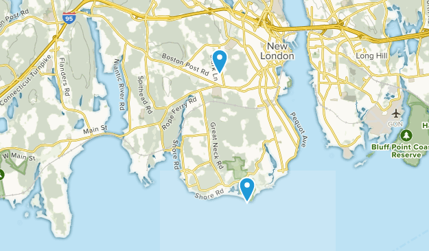 Waterford, Connecticut Map