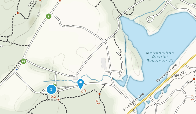 West Hartford, Connecticut Map
