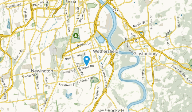 Wethersfield, Connecticut Map