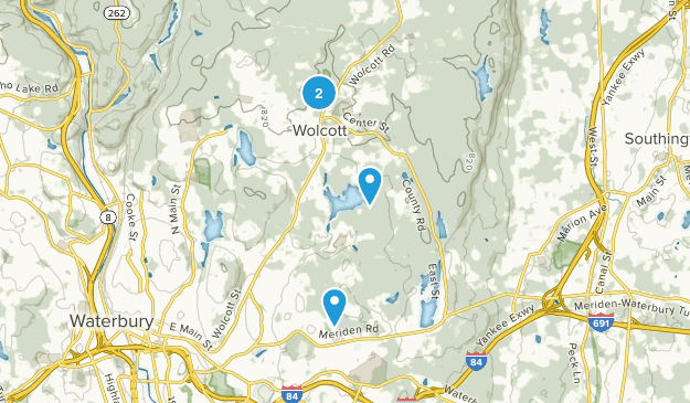Wolcott, Connecticut Map