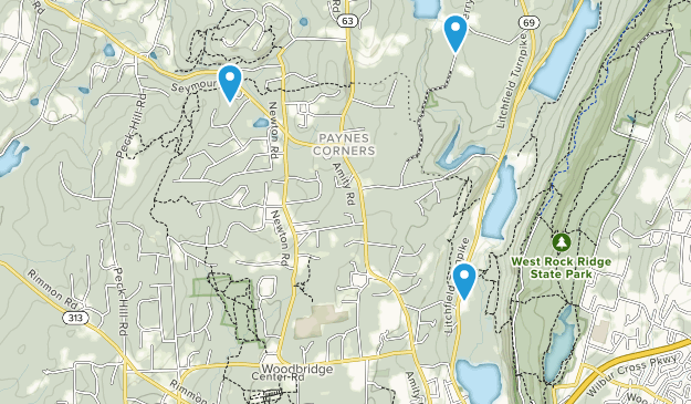 Woodbridge, Connecticut Map