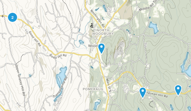 Woodbury, Connecticut Map