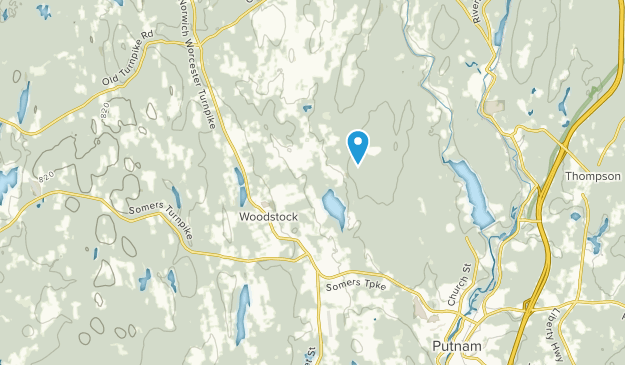 Woodstock, Connecticut Map
