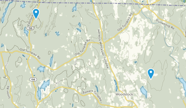 Woodstock, Connecticut Map