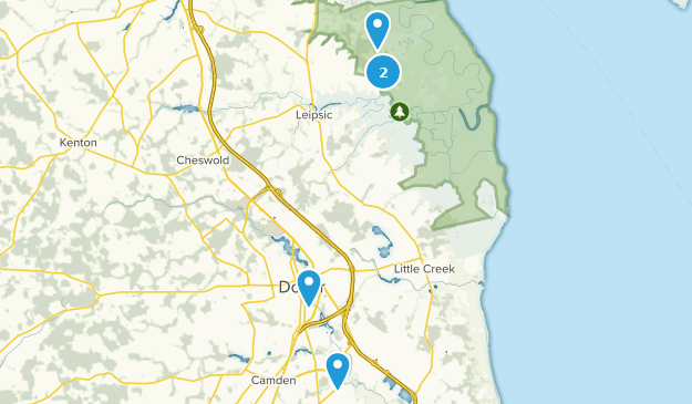 Dover, Delaware Map
