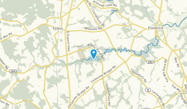Felton, Delaware Map