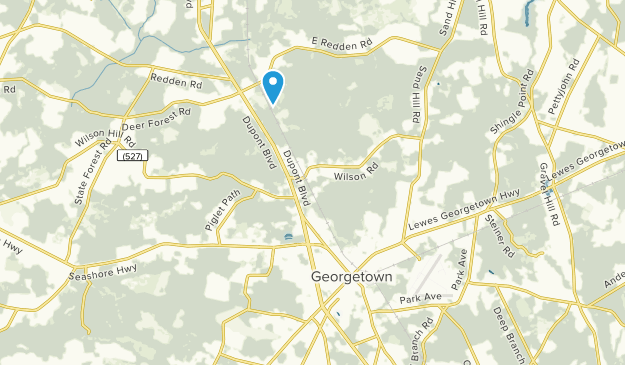 Georgetown, Delaware Map