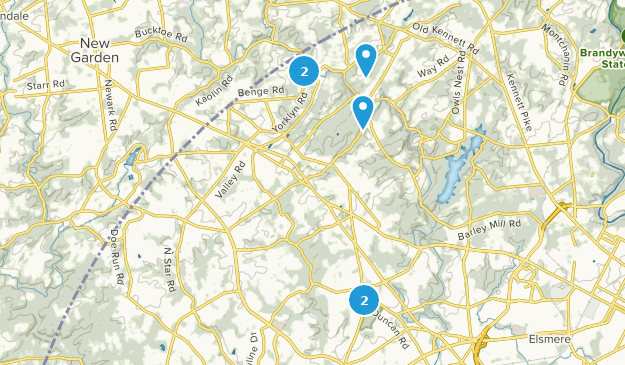 Hockessin, Delaware Map