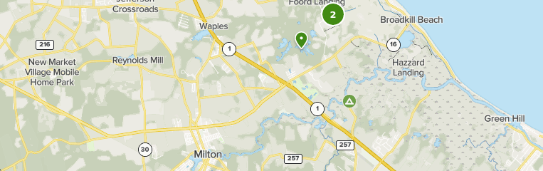 milton bike trail map