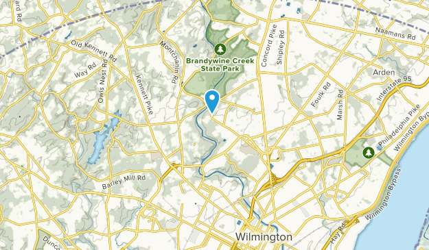 Rockland, Delaware Map