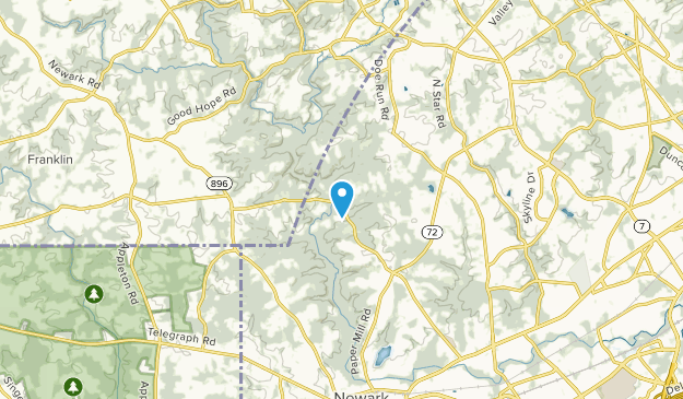 Thompson, Delaware Map