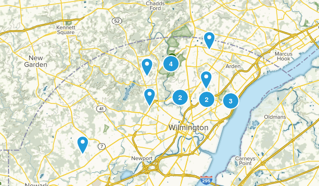 Wilmington, Delaware Map