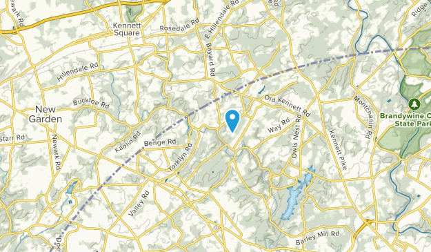 Yorklyn, Delaware Map