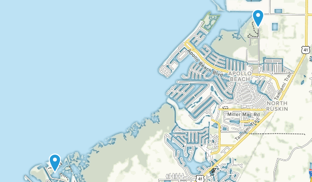 Best Trails Near Apollo Beach Florida Alltrails Apollo Beach Florida Map