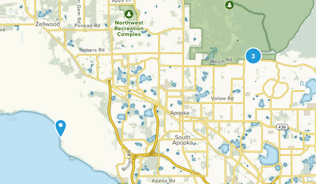 Apopka, Florida Map