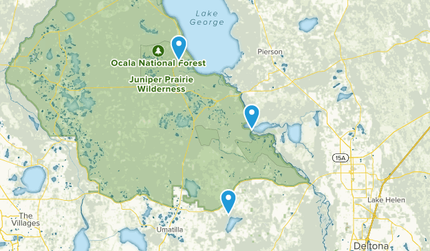 Astor, Florida Map