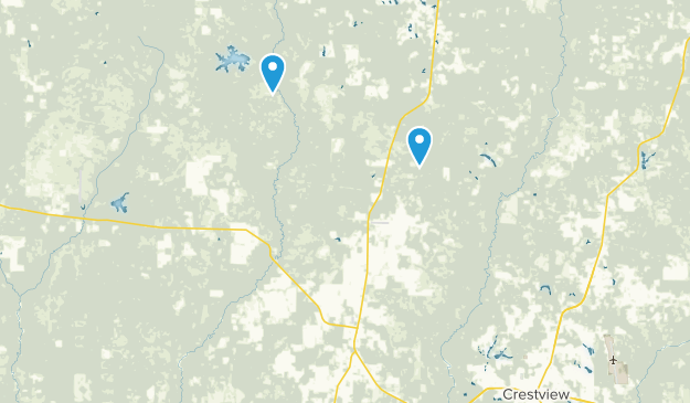 Baker, Floride Map