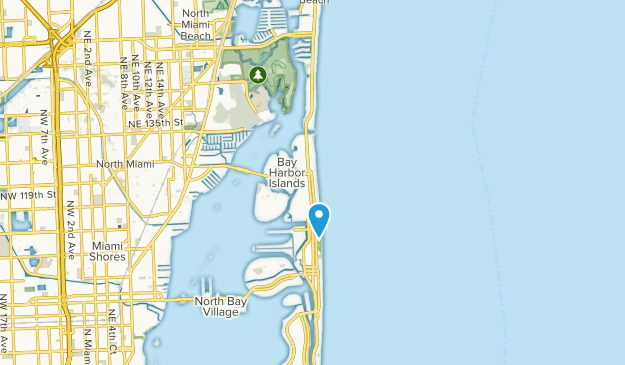 Bal Harbour, Florida Map