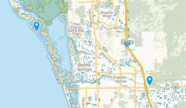 Bonita Springs, Florida Map