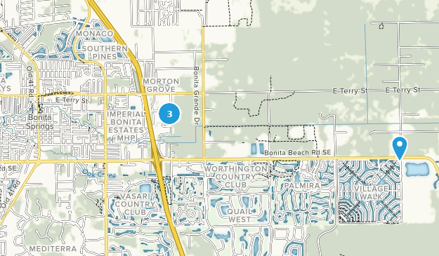 Bonita Springs, Floride Map