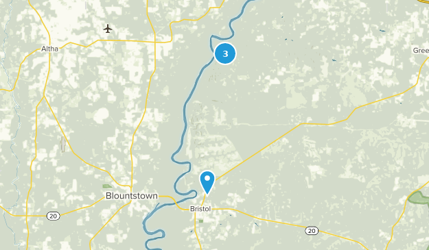 Bristol, Florida Map