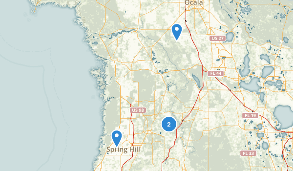 Brooksville, Florida Map