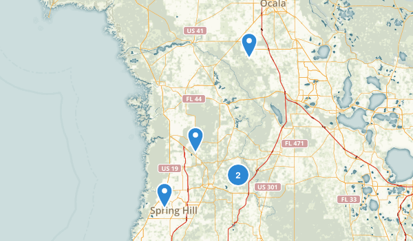 Brooksville, Florida Map