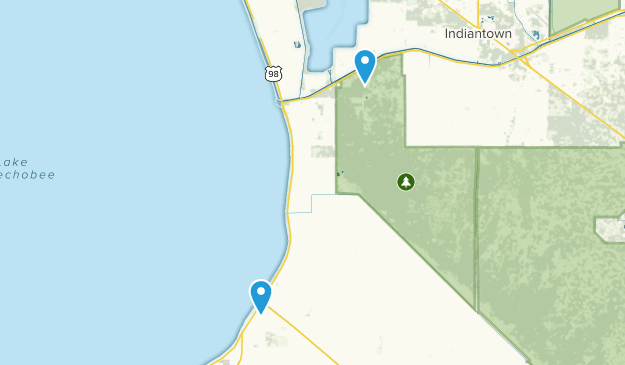 Canal Point, Florida Map
