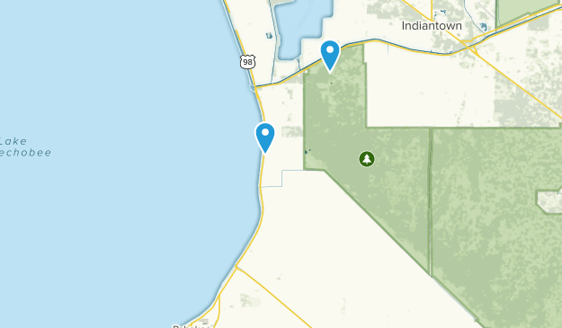Canal Point, Florida Map