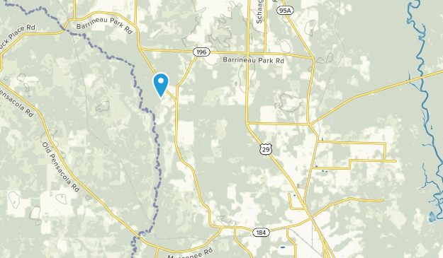 Cantonment, Florida Map