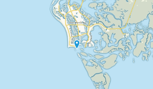 Caxambas, Florida Map