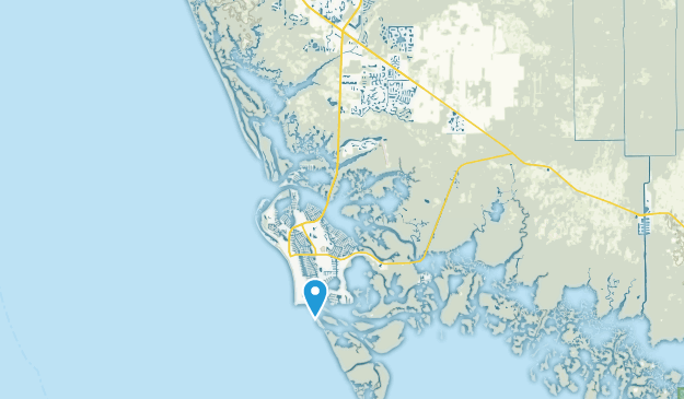 Caxambas, Florida Map